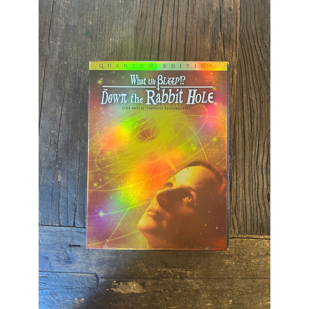 What the Bleep!? Down the Rabbit Hole Quantum Edition 3-Disc DVD Set Holographic